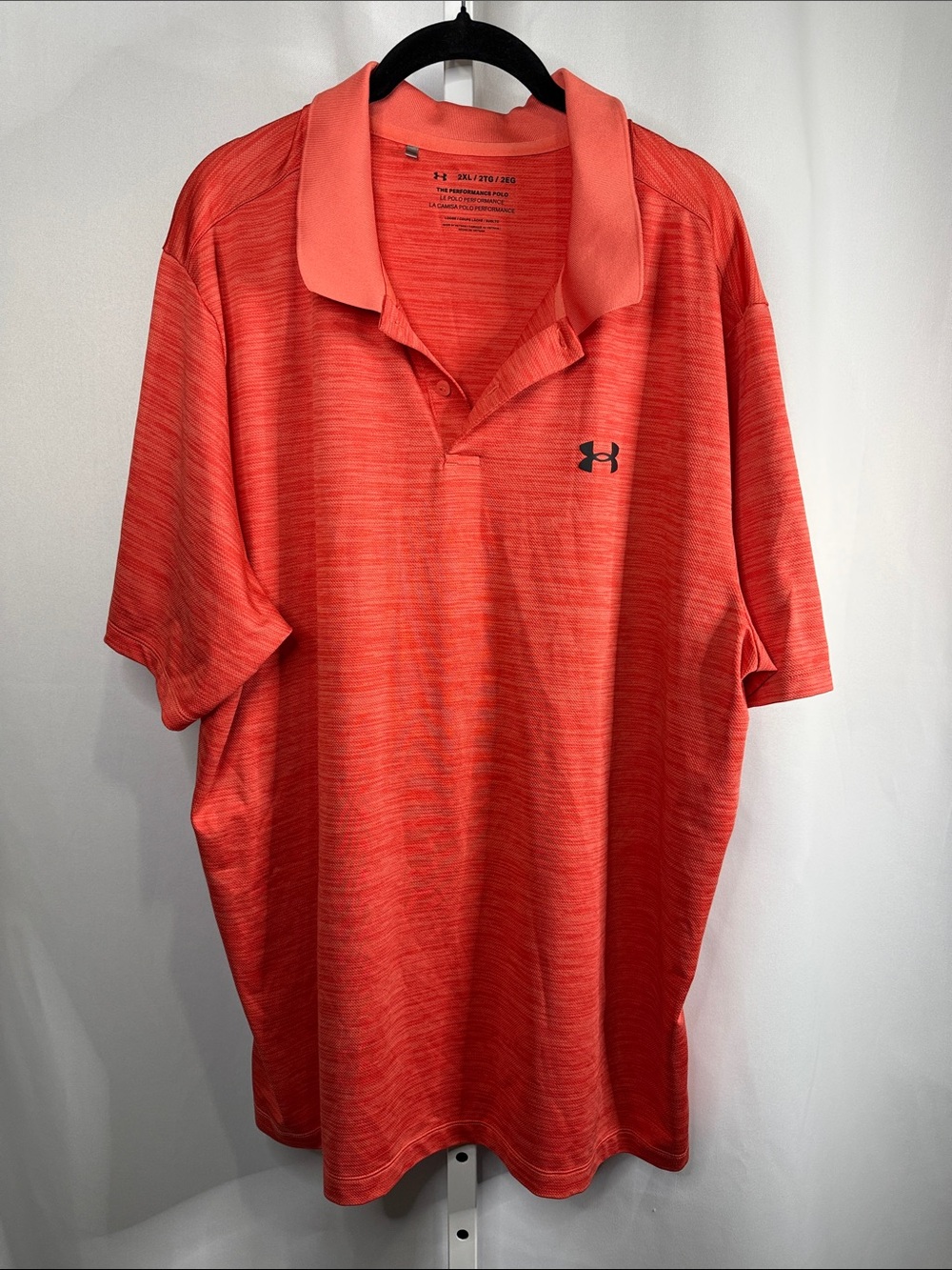 Under Armour Men’s Performance Polo - Coral